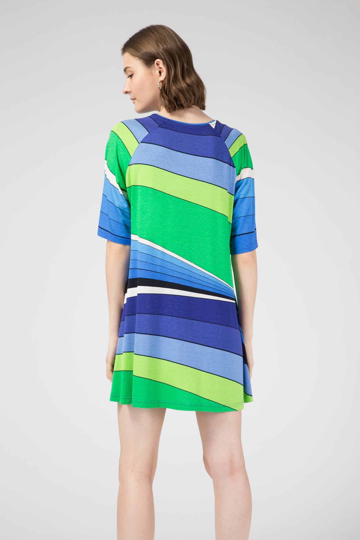 Color Block T-Shirt Dress
