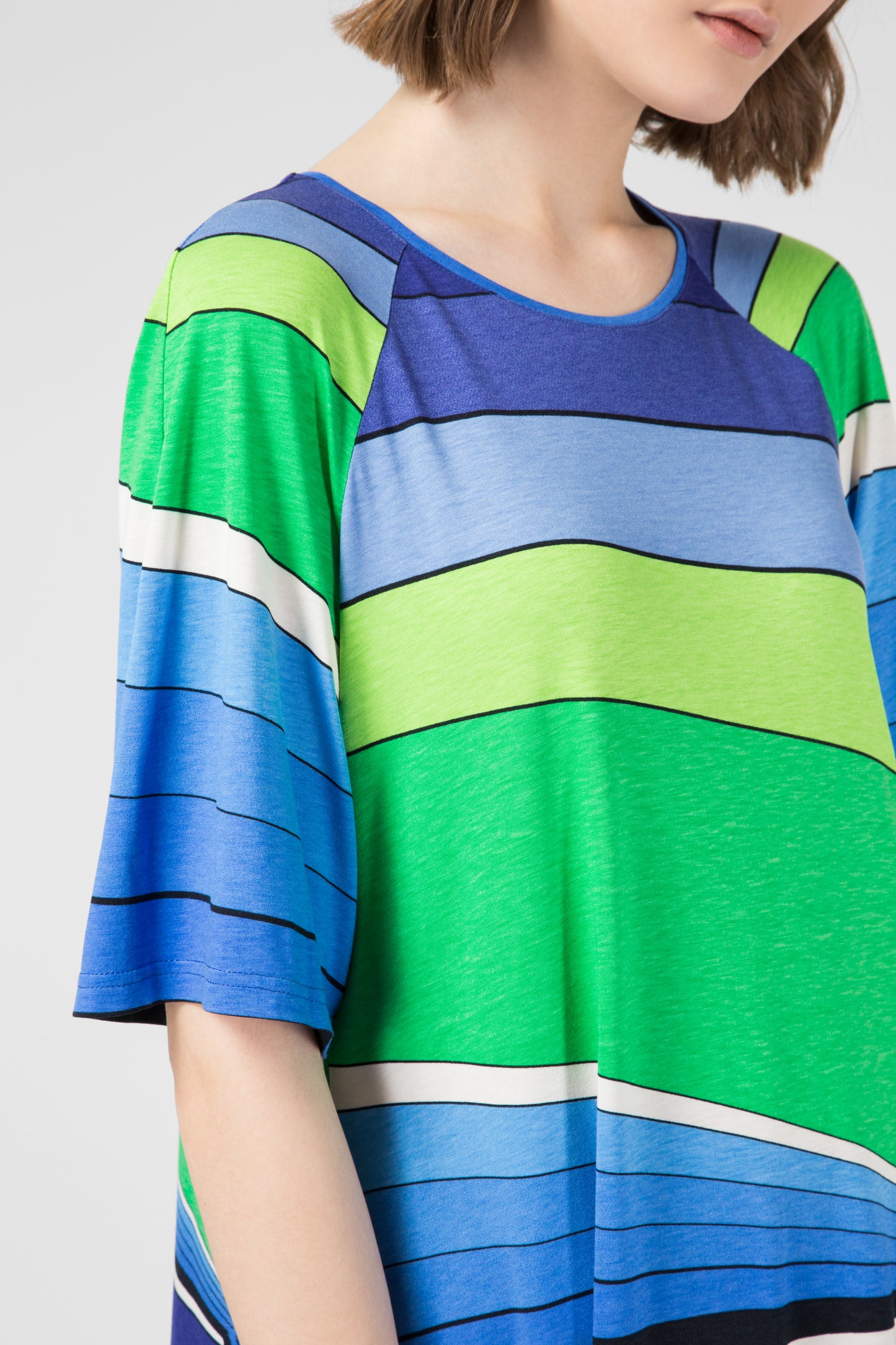 Color Block T-Shirt Dress