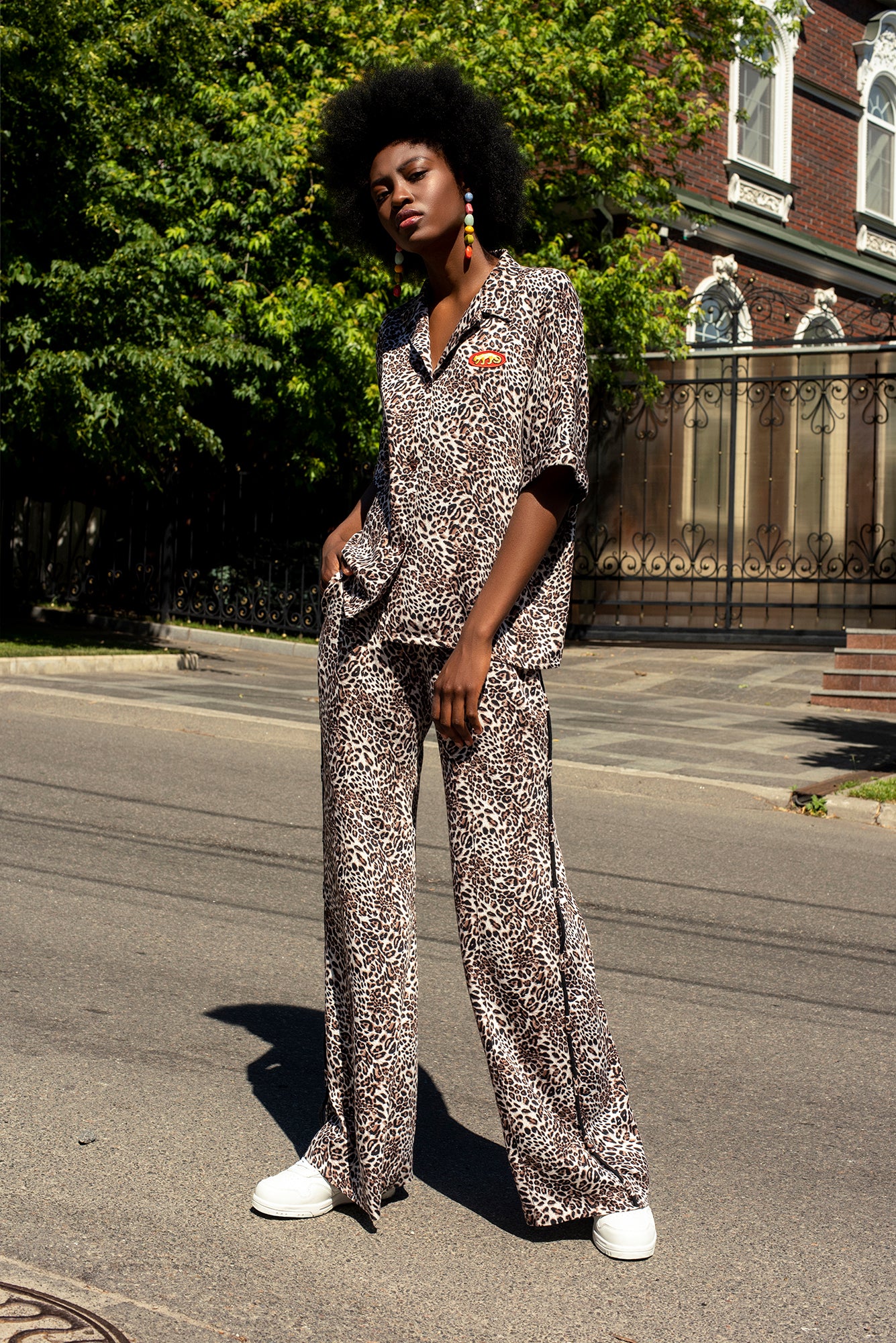 Leopard Print Pants