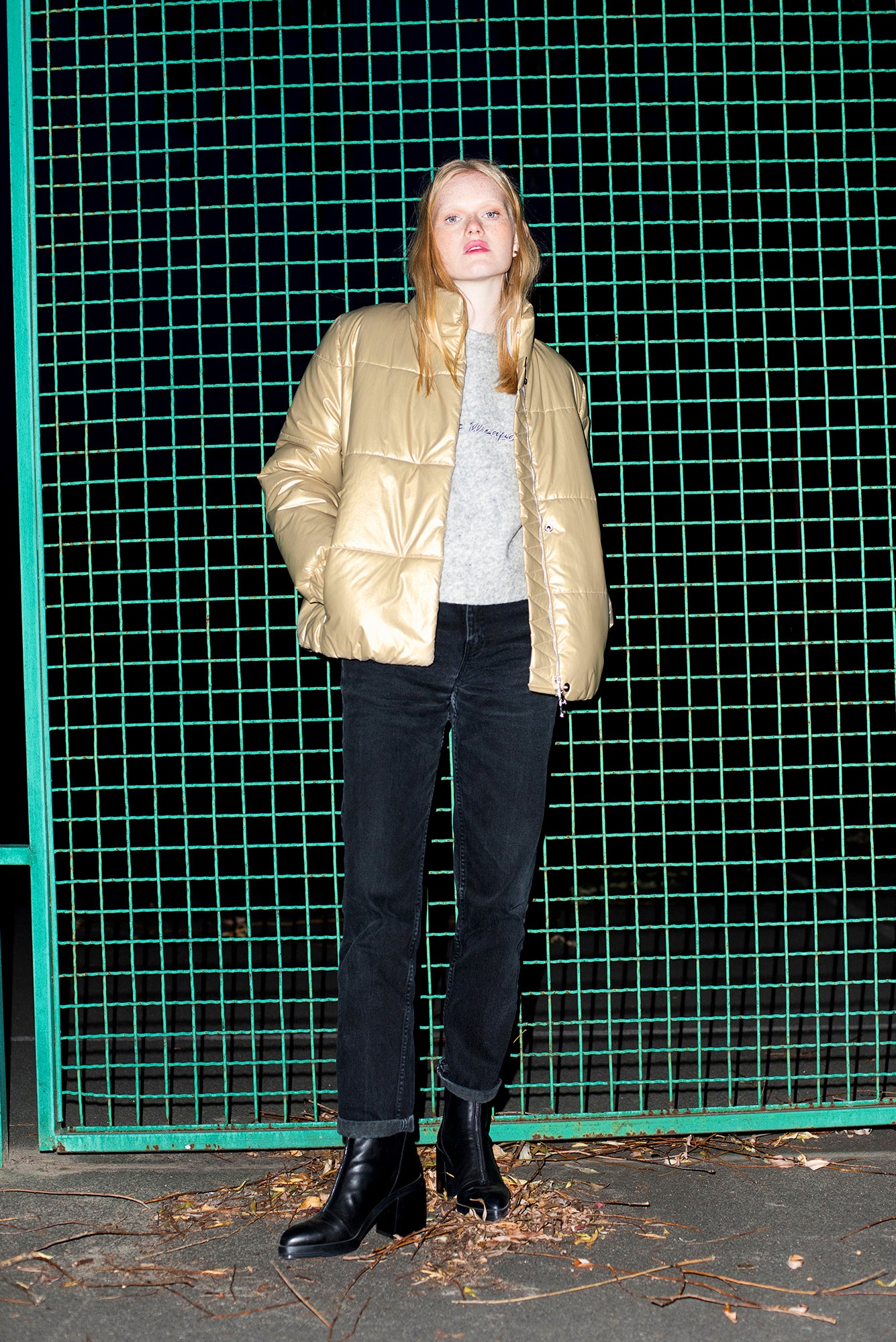 Metallic Gold Jacket
