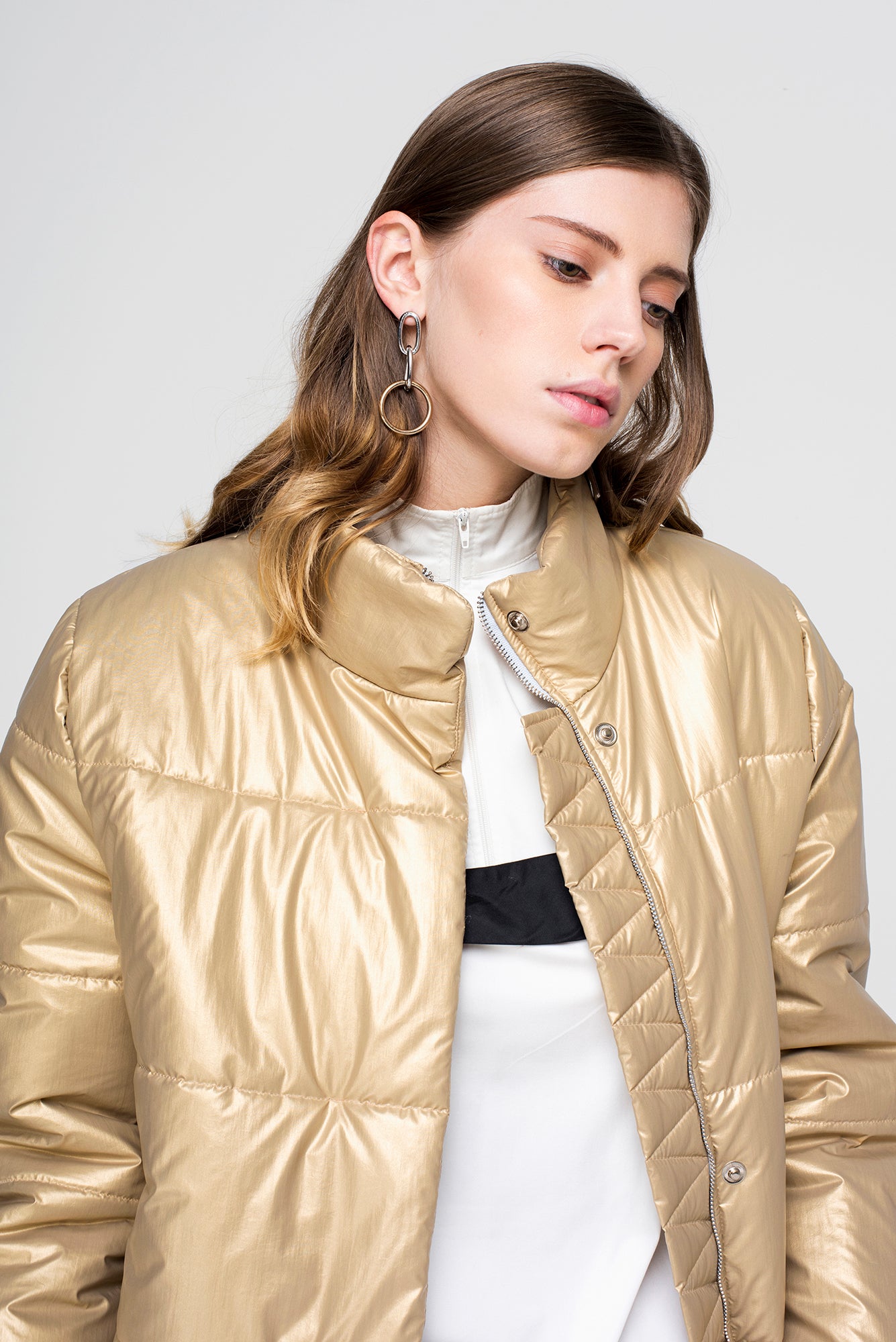 Metallic Gold Jacket